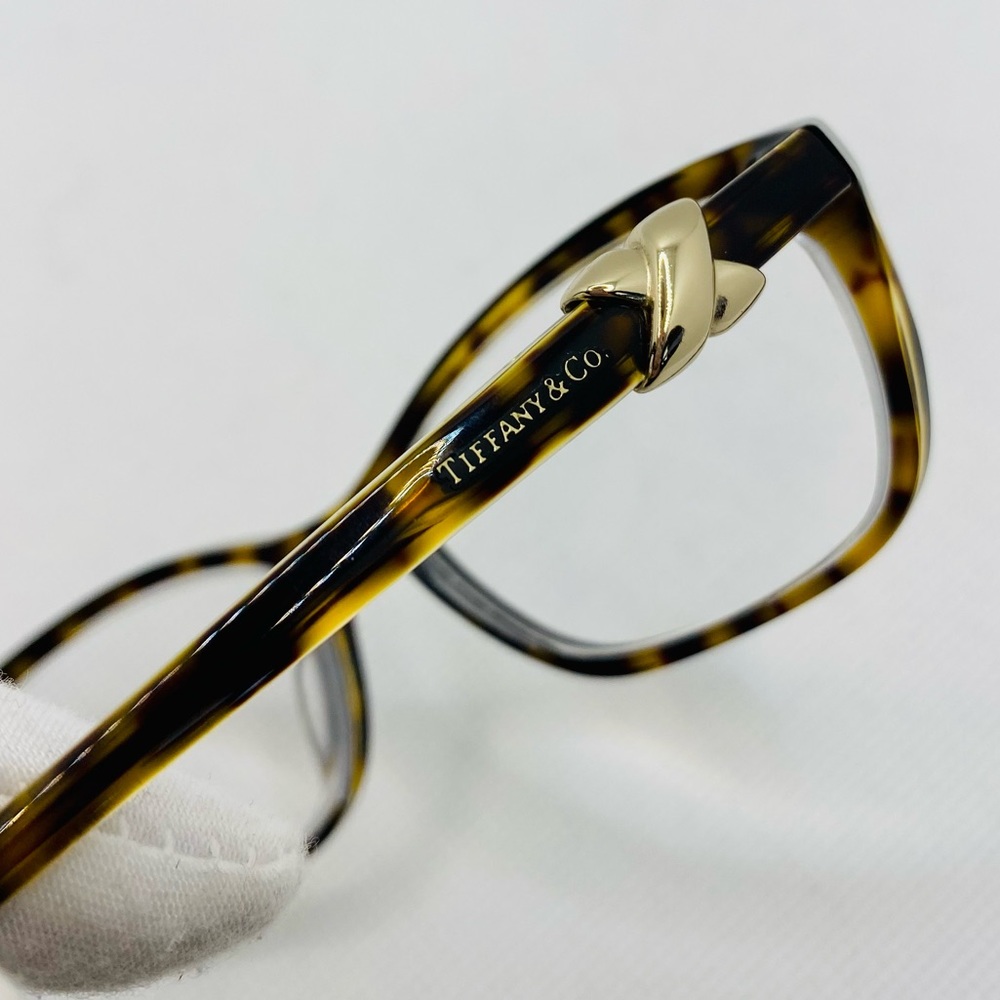 EUC Tiffany & Co Havana TF2075 Cat Eye RX Eyeglasses - Picture 10 of 14